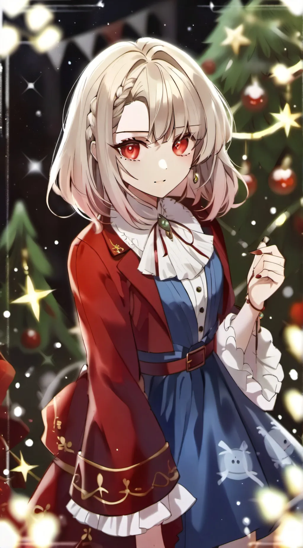 ai character: Aurora background