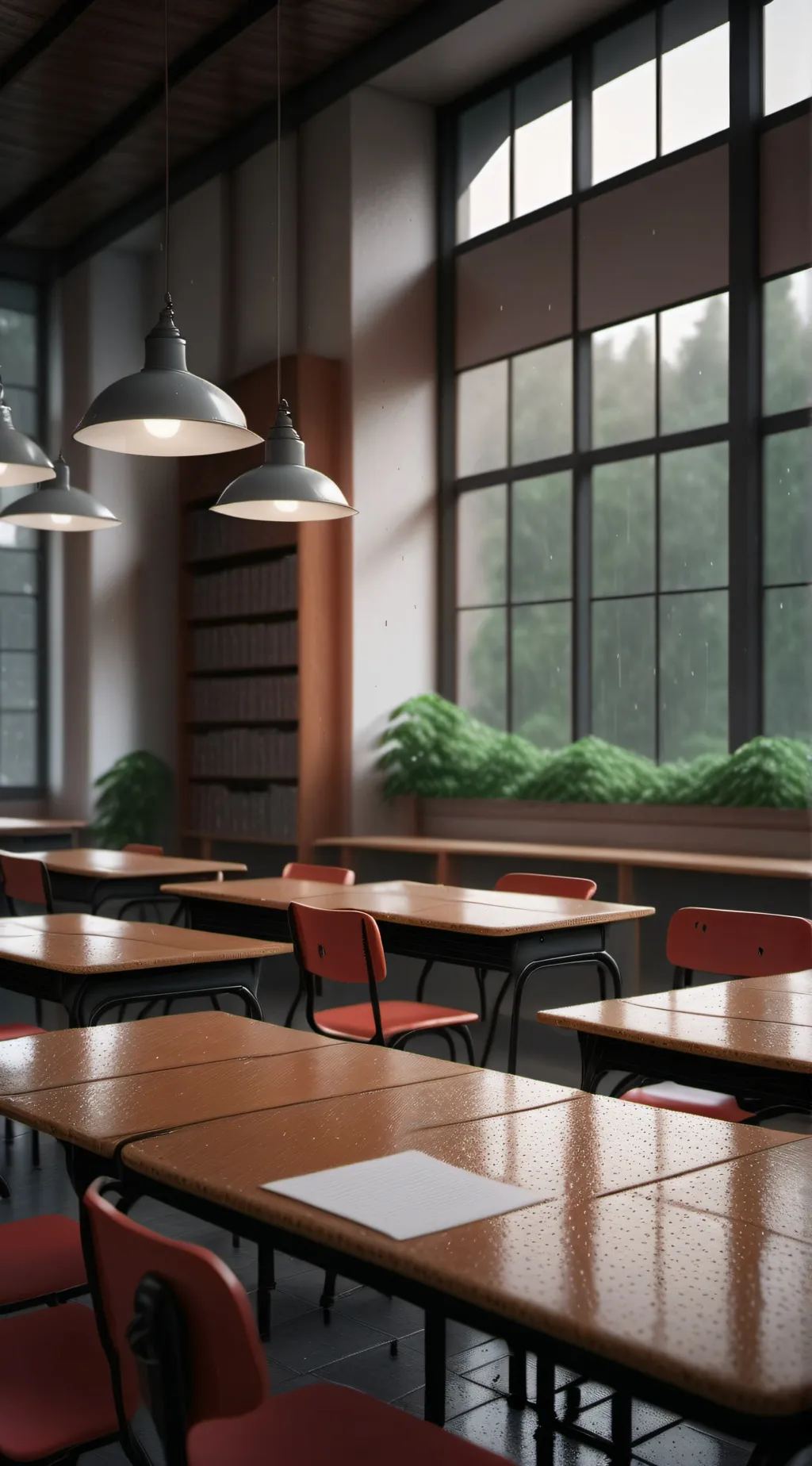 ai character: Highschool background