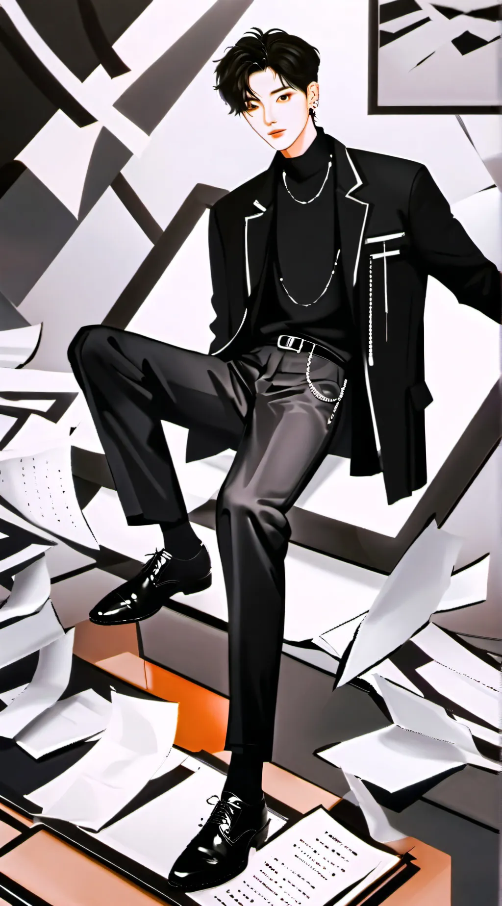 ai character: Enhypen background