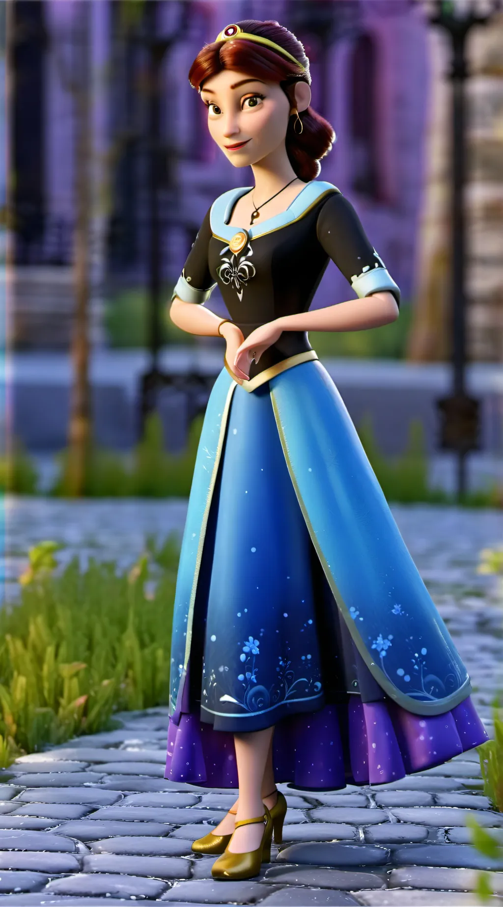 ai character: maya background