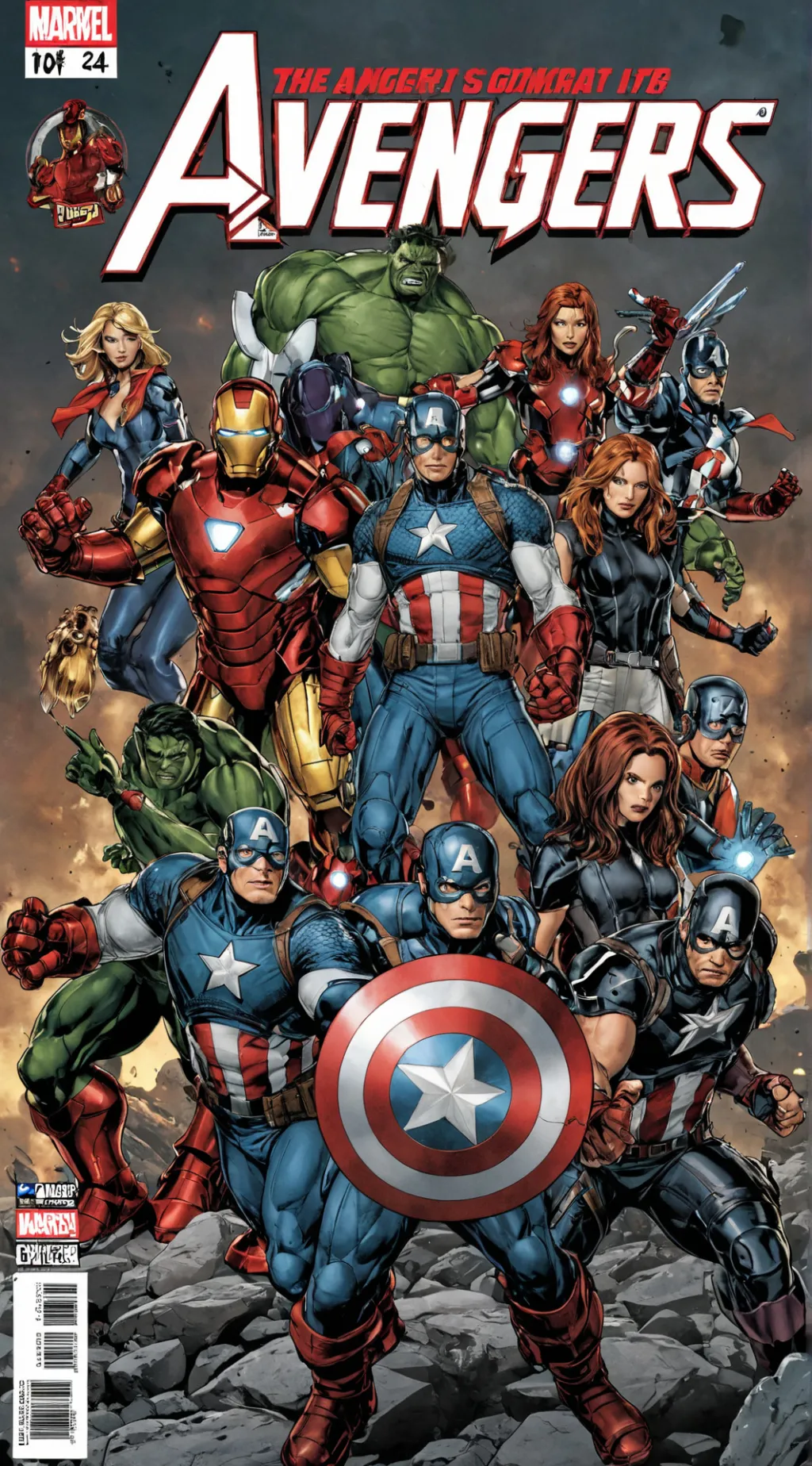 ai character: Avengers background