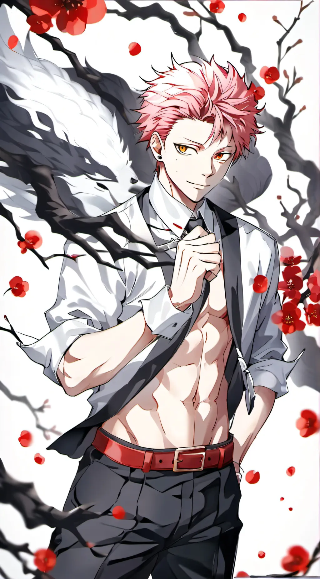 ai character: Sukuna background