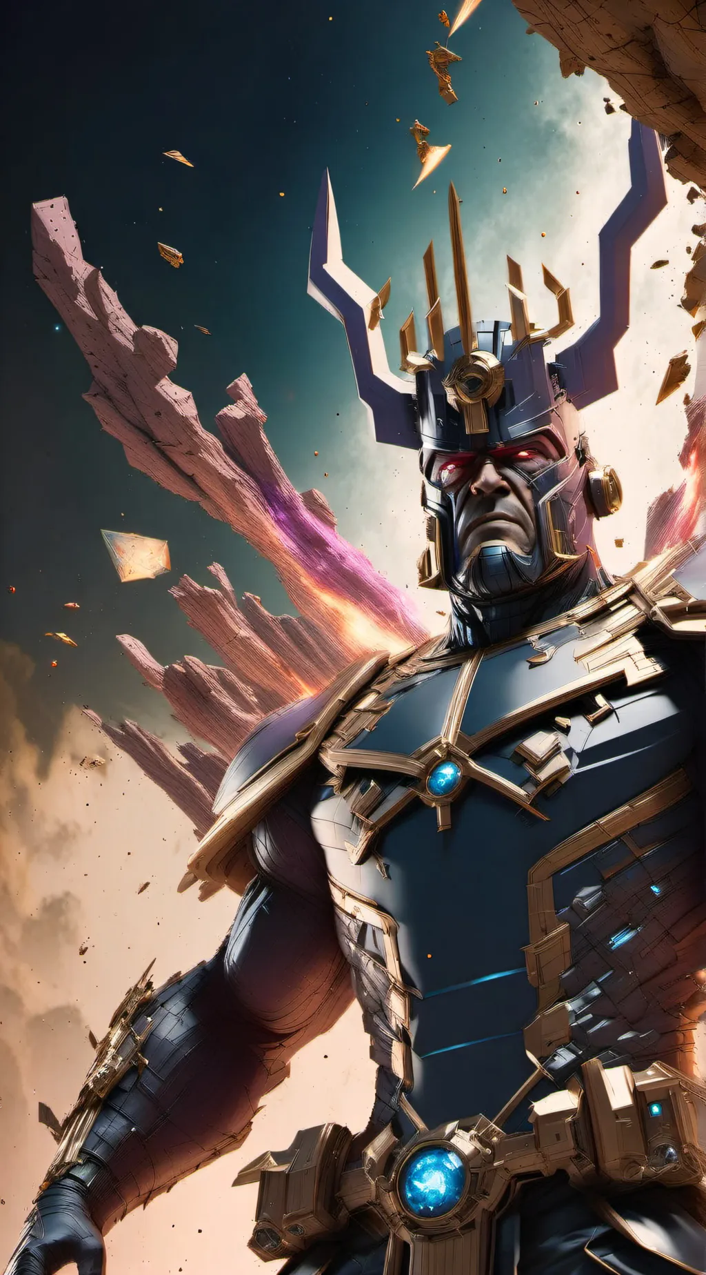 ai character: Galactus  background