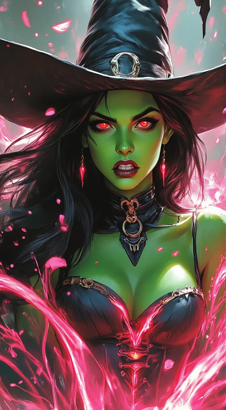ai character: Wicked Witch!  background