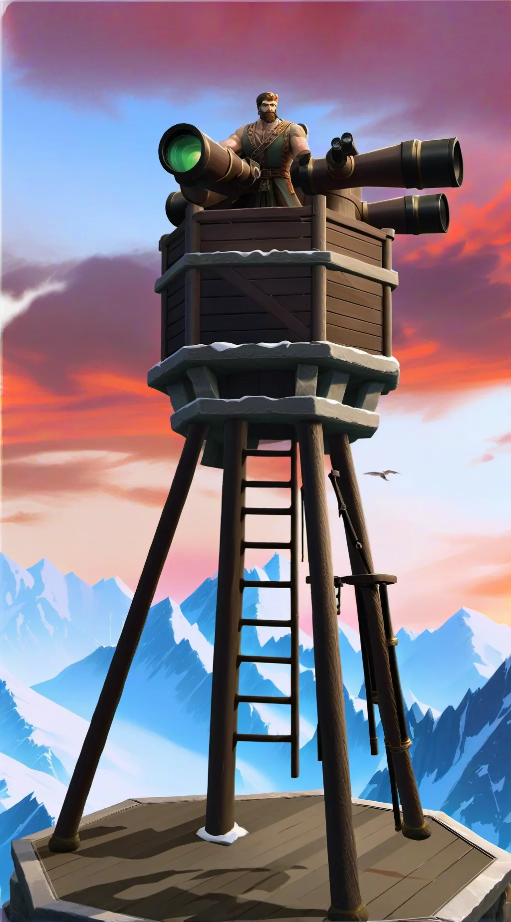 ai character: Lookout squads background