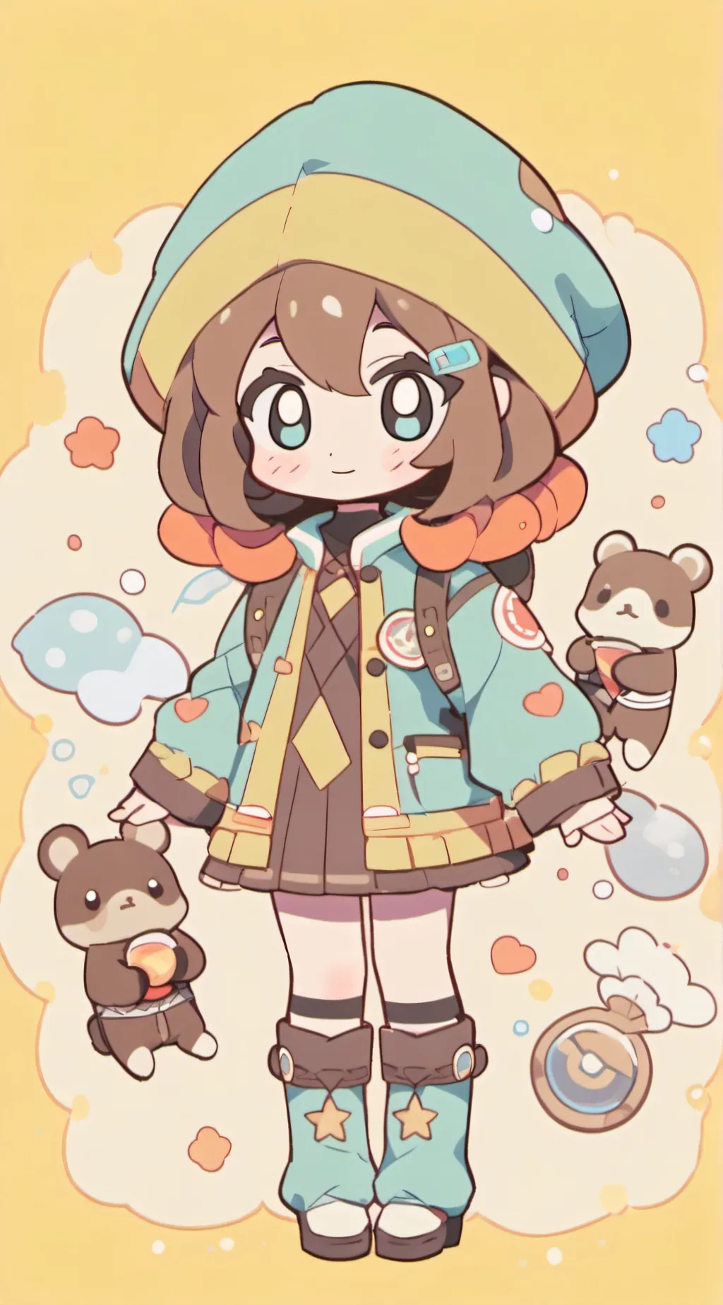 ai character: camila background