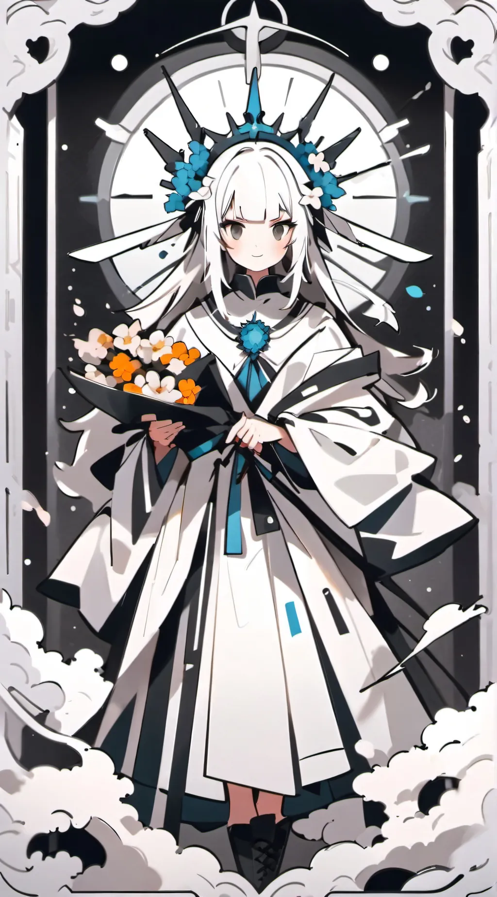 ai character: KNY BADMINTON background