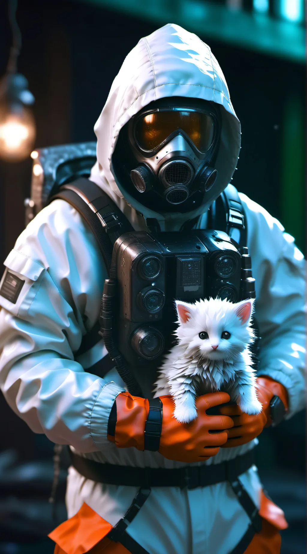ai character: kitten exterminat2 background