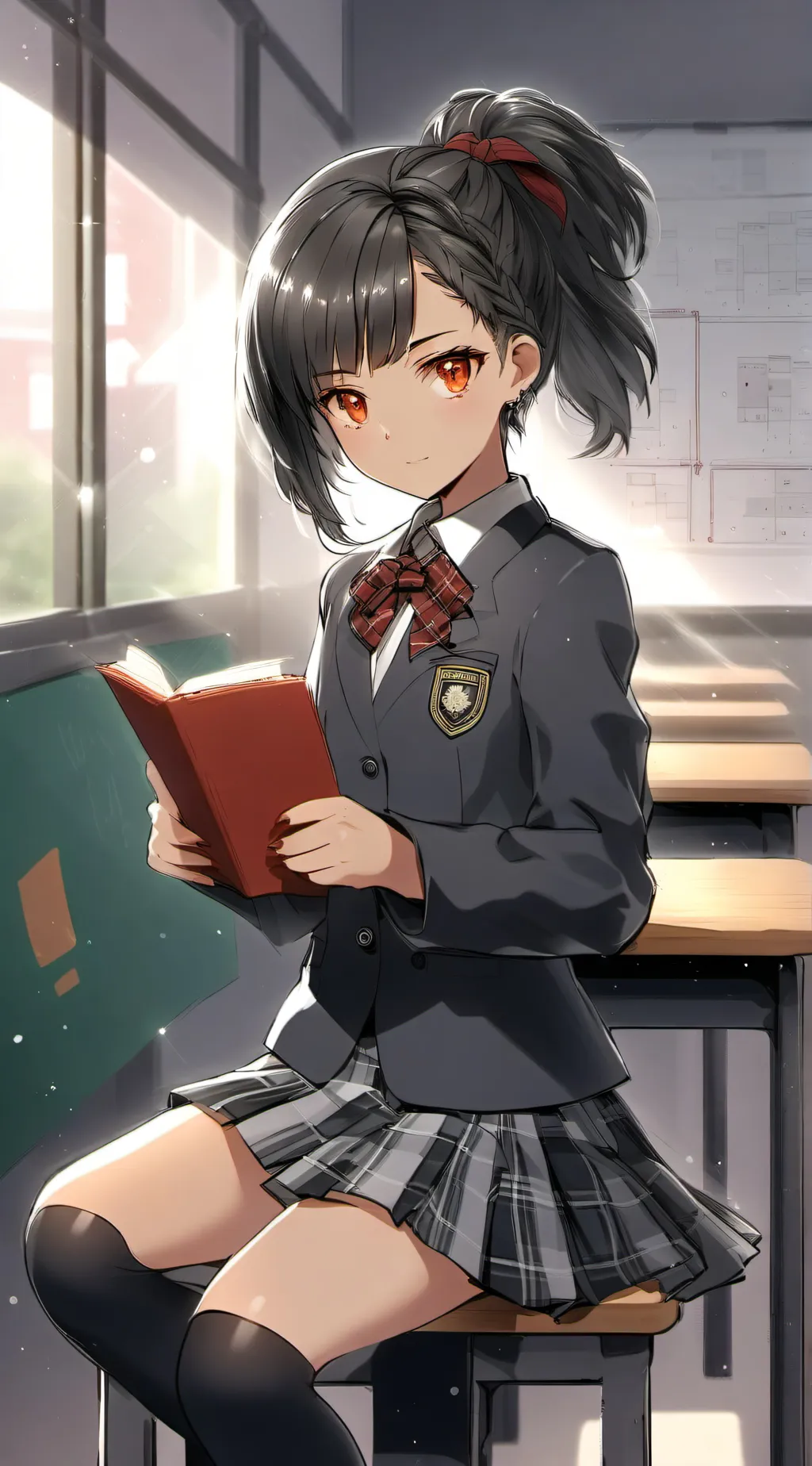 ai character: Zwei (Nikke) background