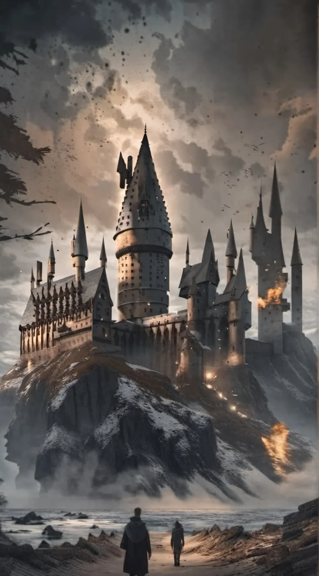 ai character: Hogwarts background