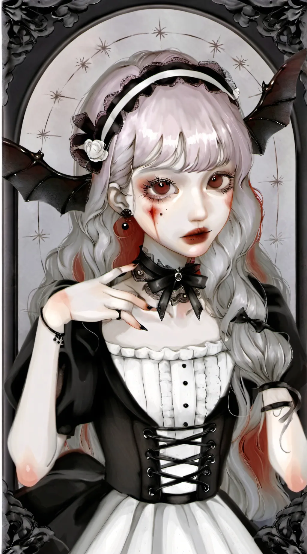 ai character: ꧁maya꧂ background