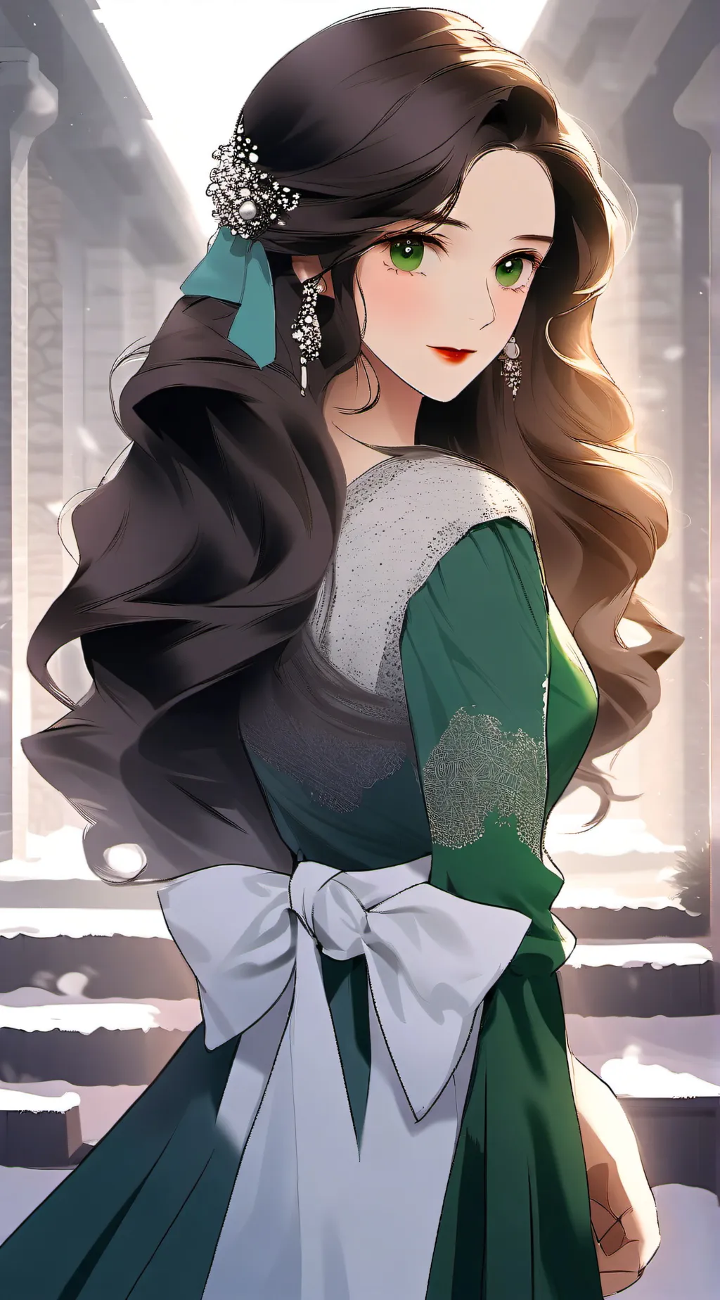 ai character: Charlotte  background