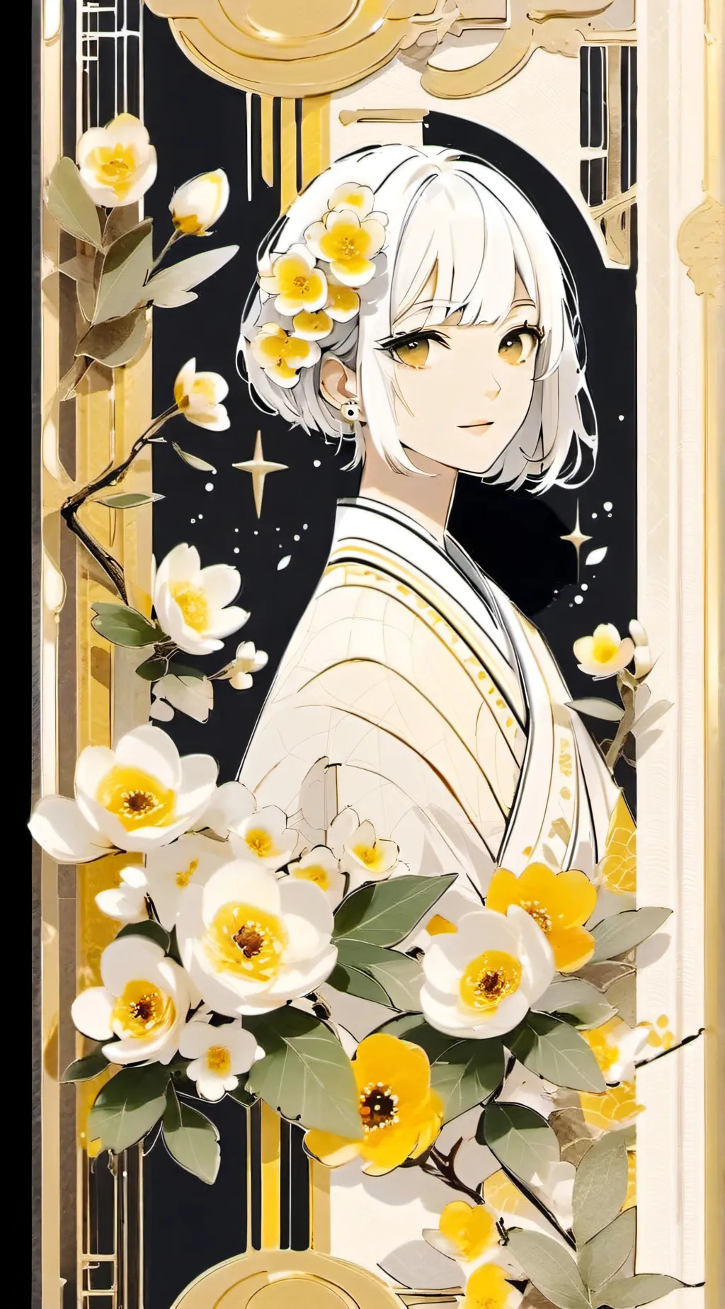 ai character: kny (new hashira)  background