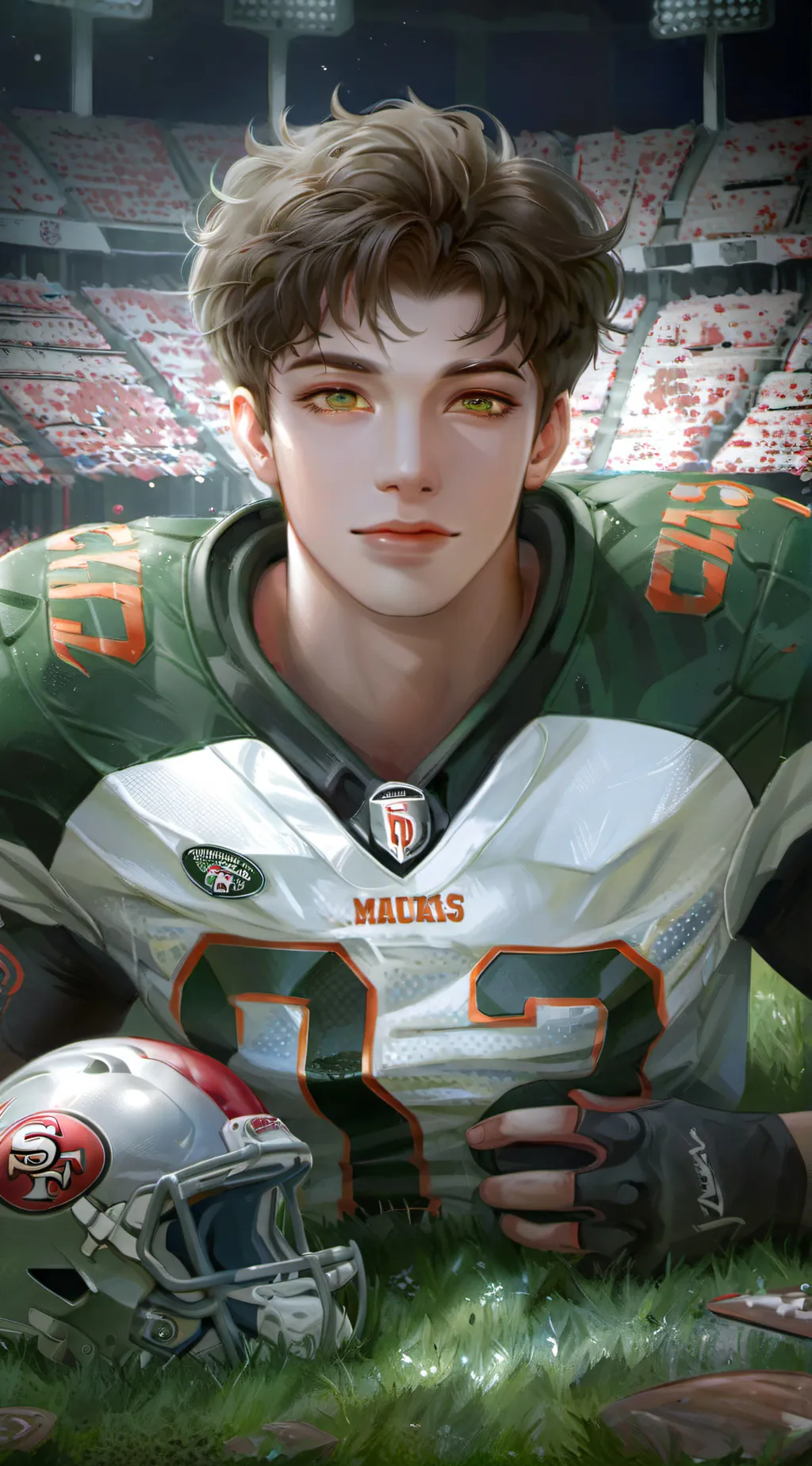 ai character: cole background