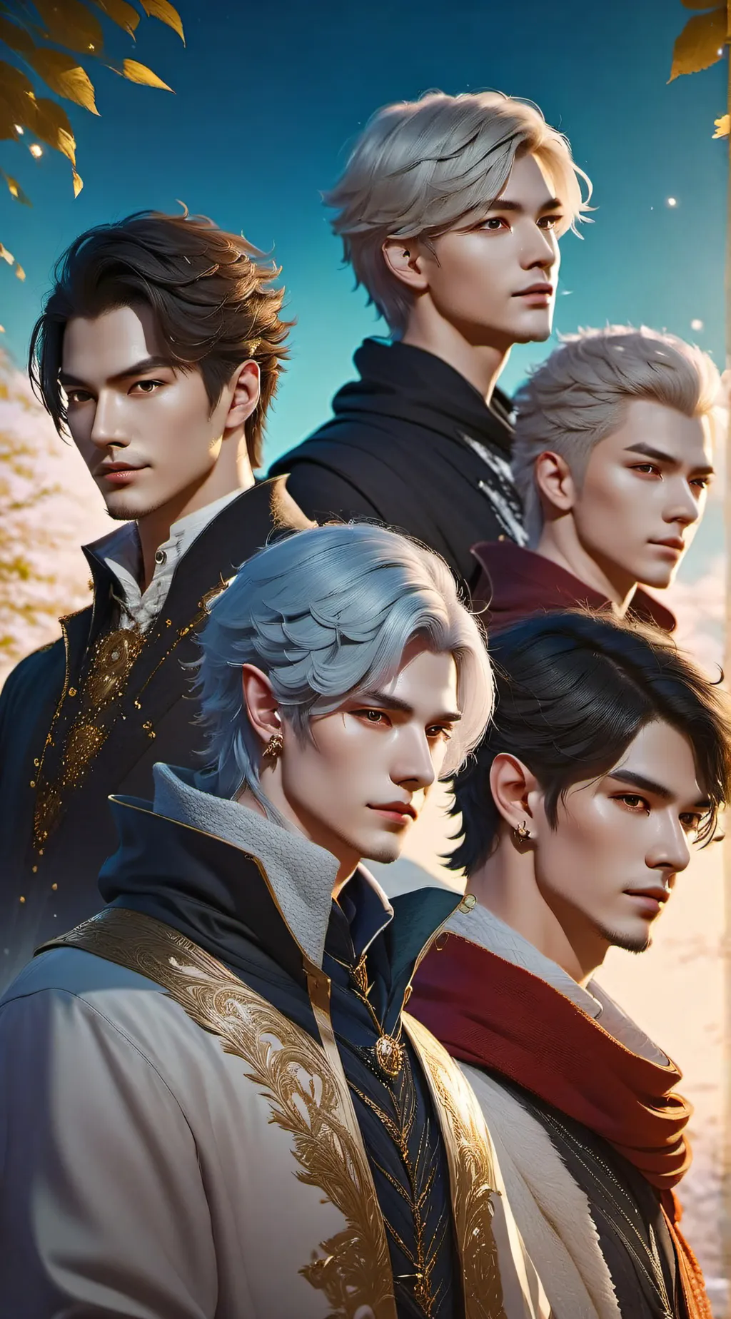 ai character: The Empress' Harem background