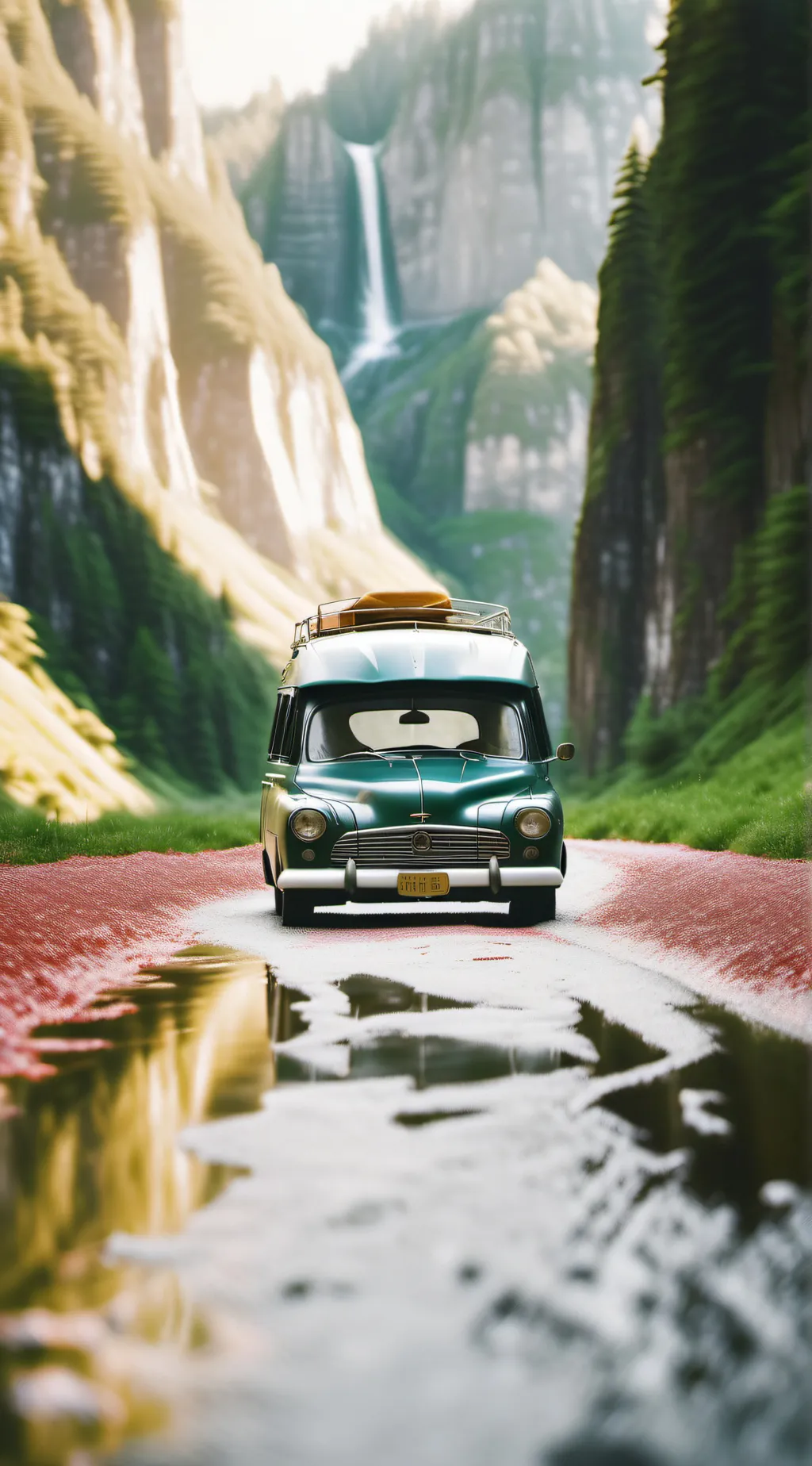ai character: ROAD TRIP W UR FAM background