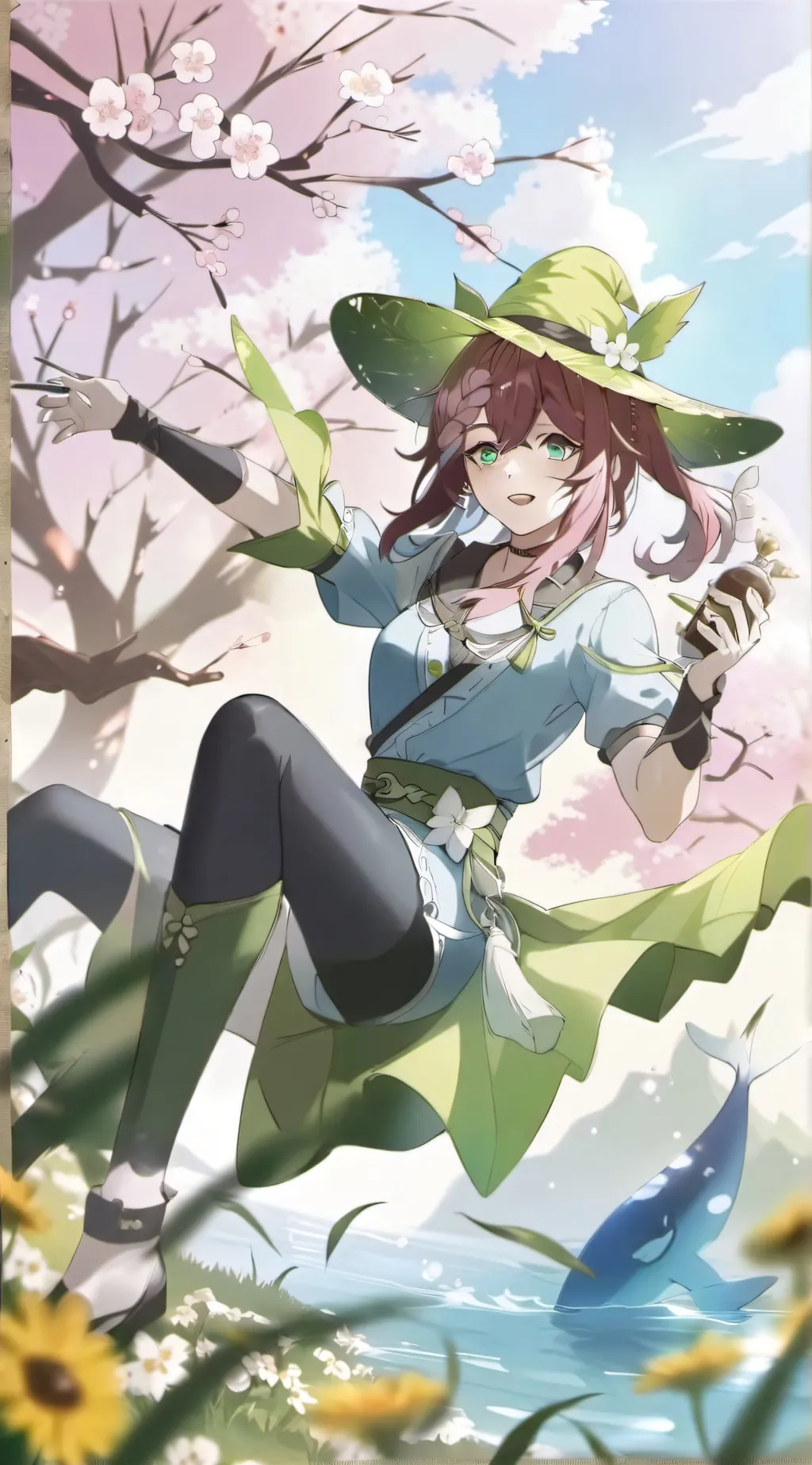 ai character: wanda background