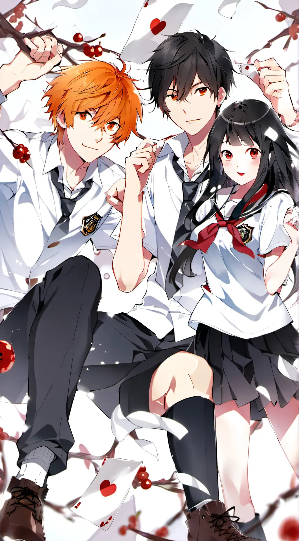 ai character: Killer school background