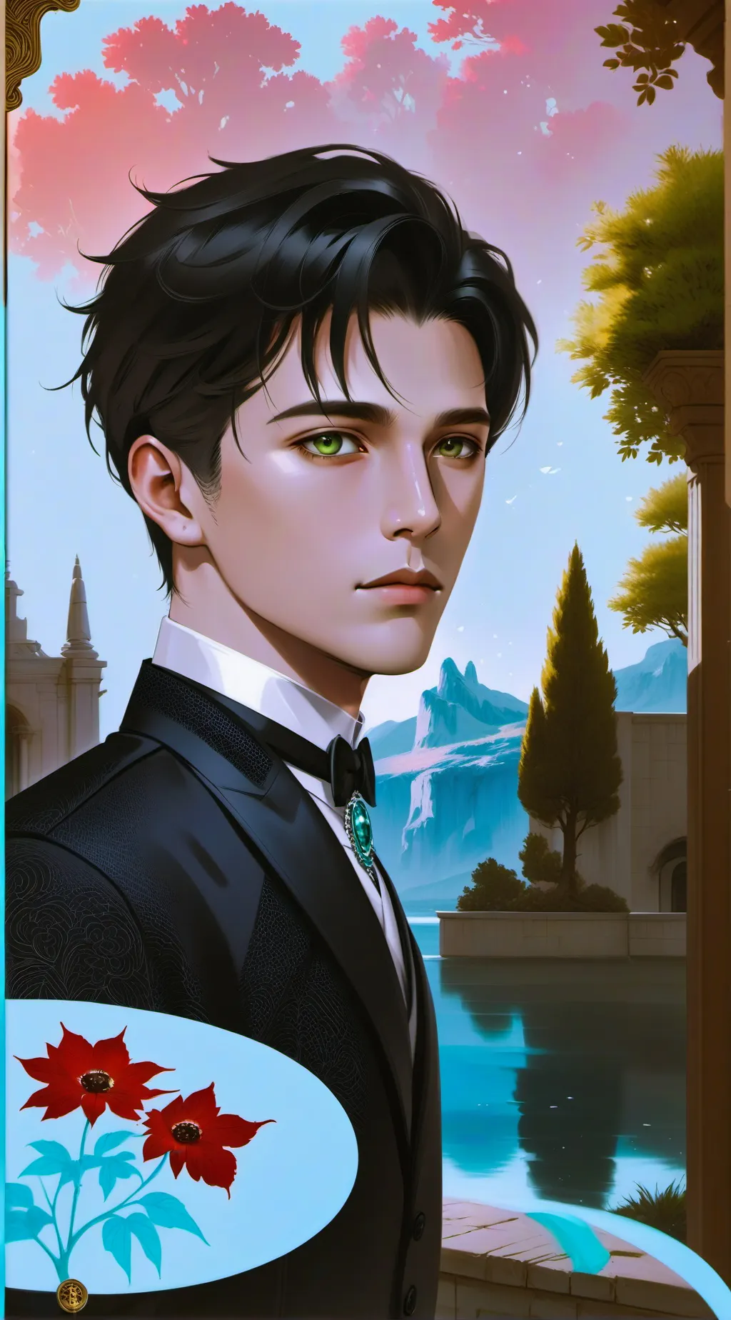 ai character: ☆Nick☆ background