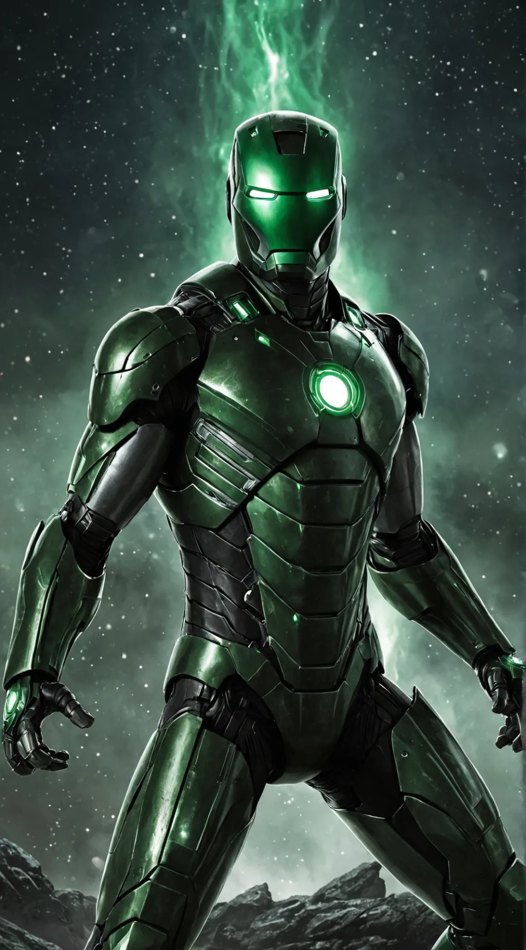 ai character: Iron Lantern  background