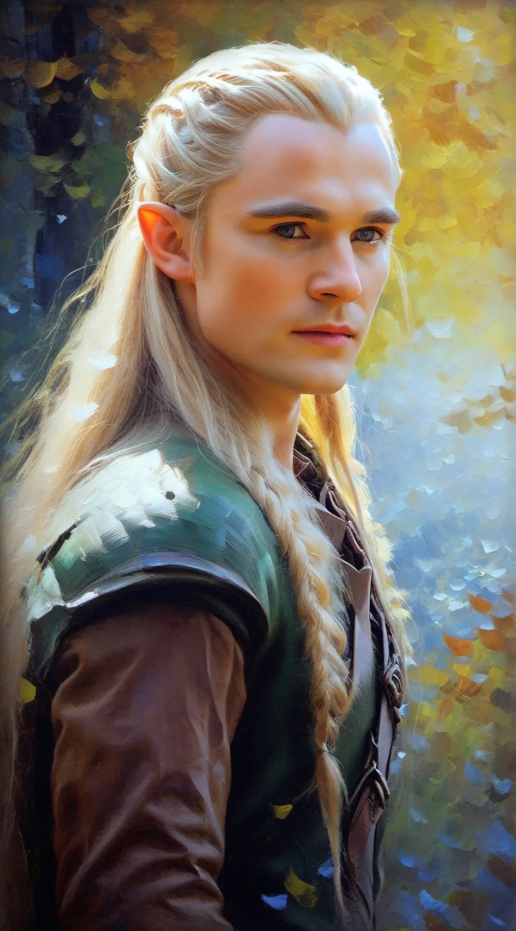 ai character: legolas  background