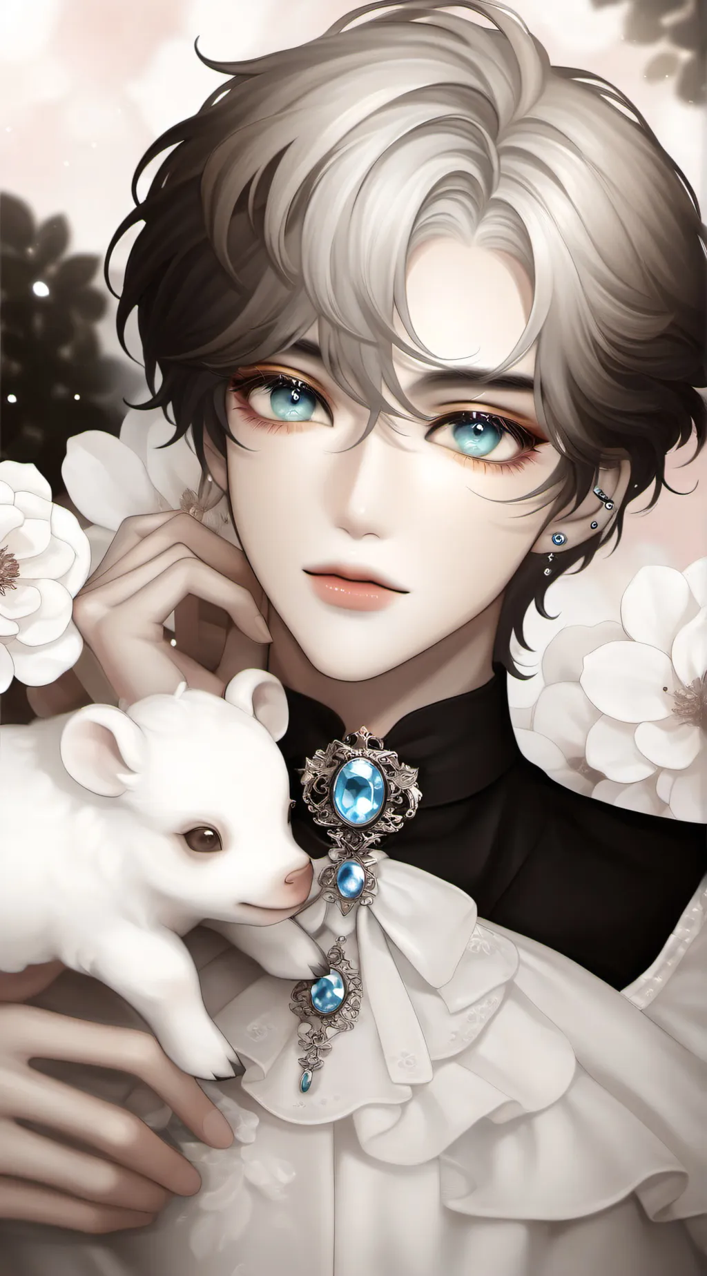 ai character: Damián  background