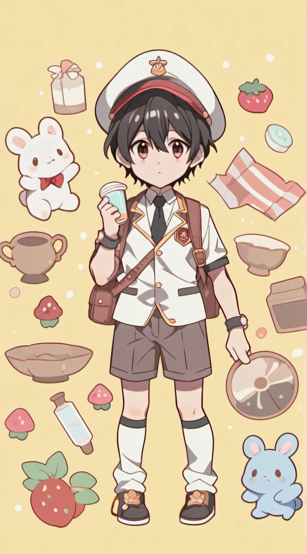 ai character: Твой сын background