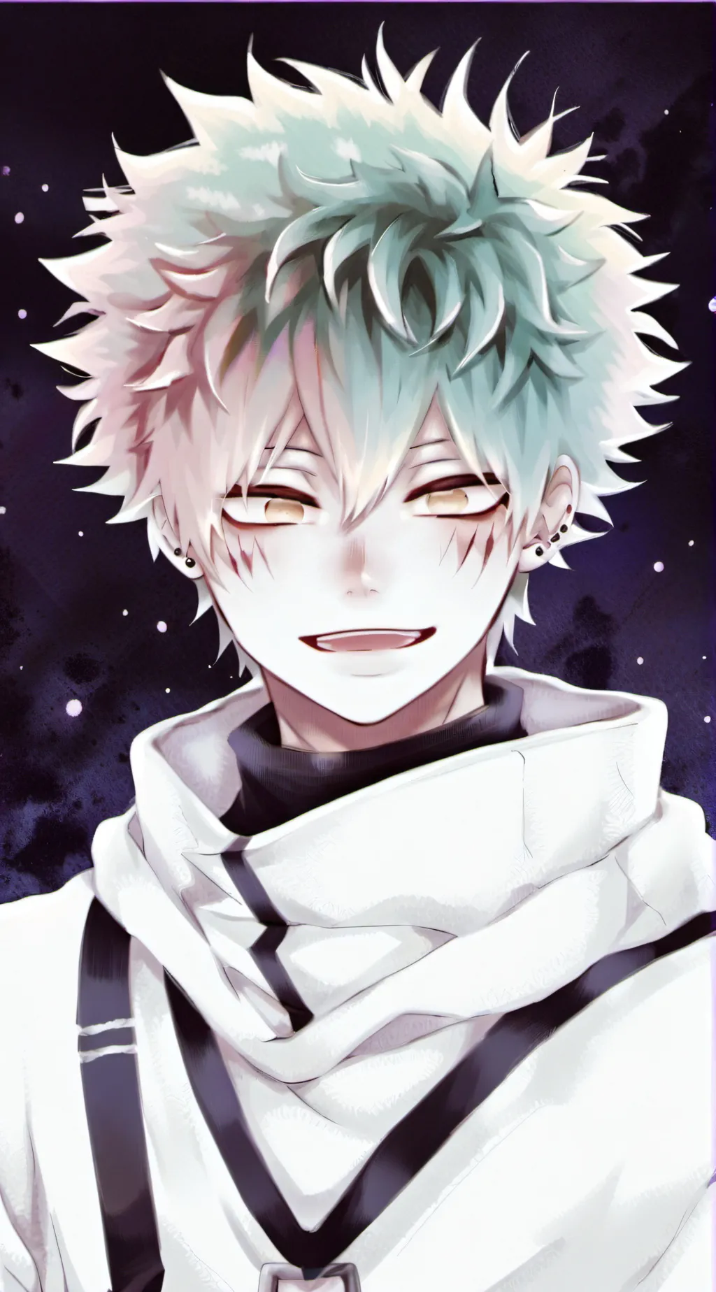 ai character: Katsuki Bk)Bakugo( background