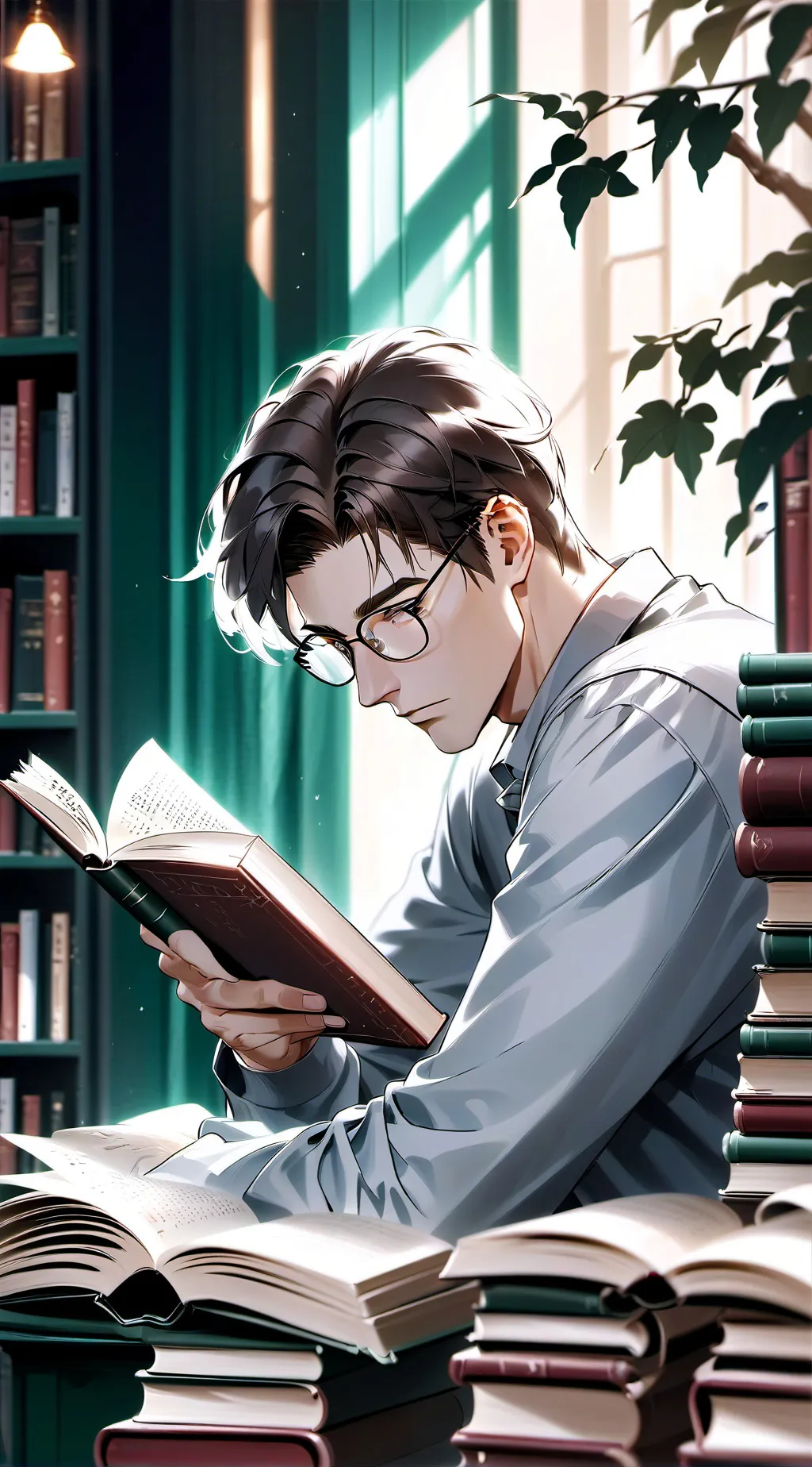 ai character: Liam background