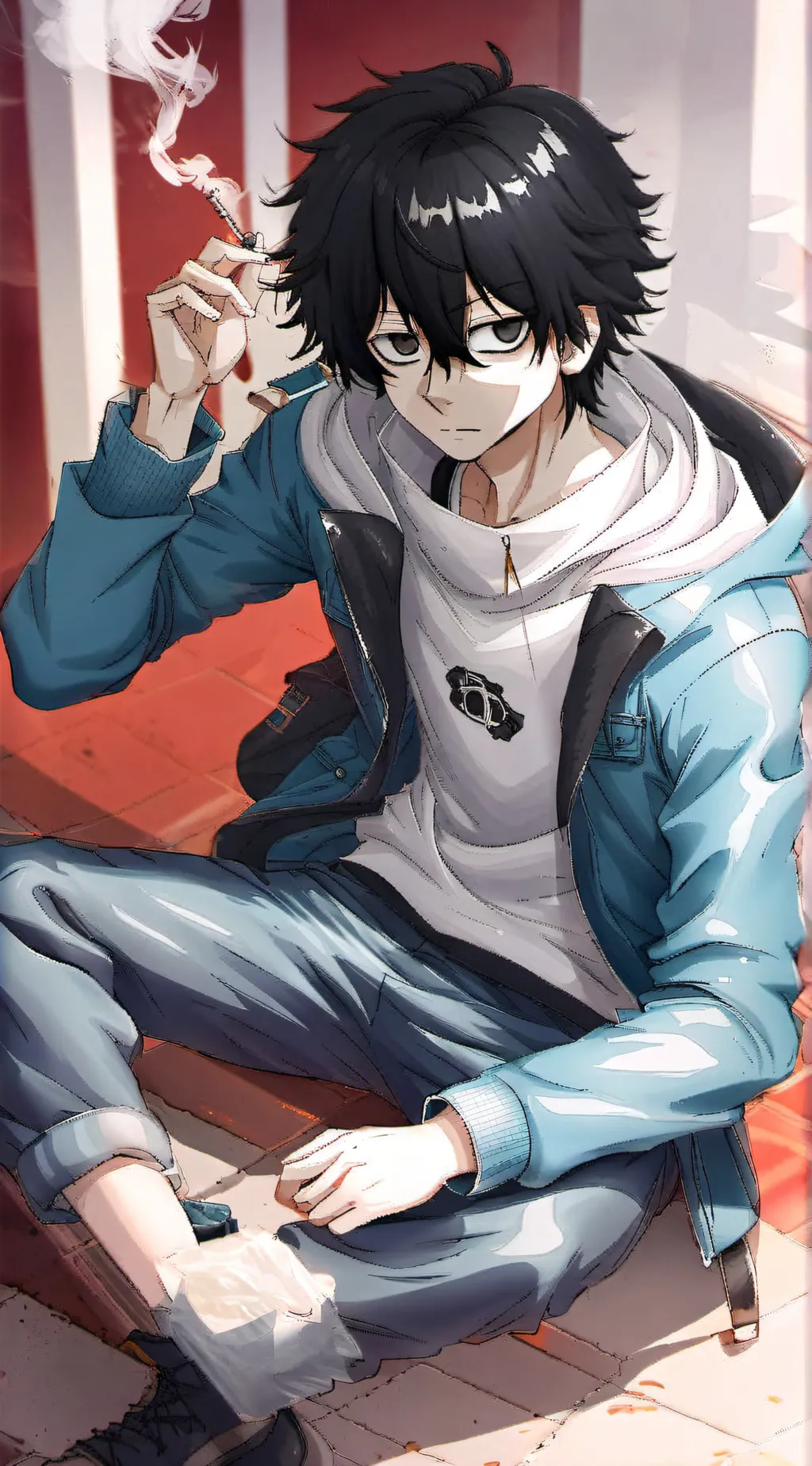 ai character: Kai background