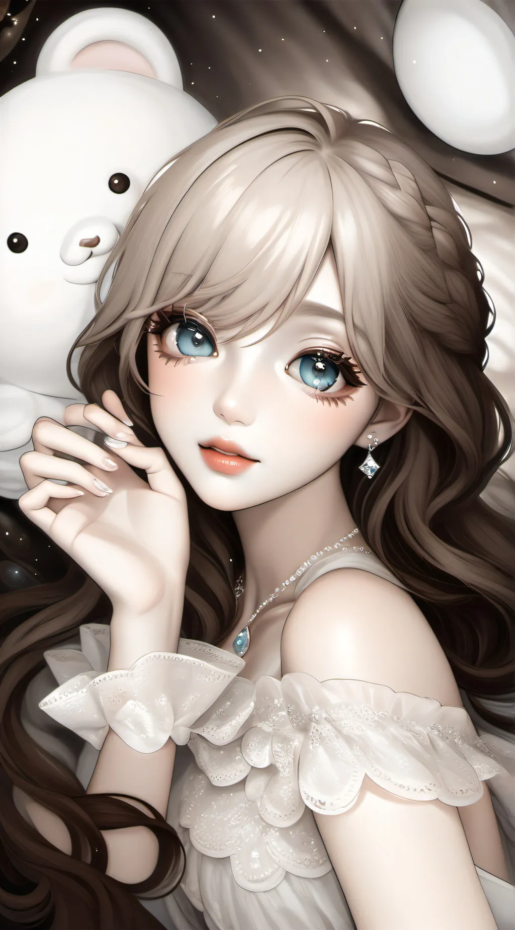 ai character: 🐼🤍Sofi🤍🐼 background