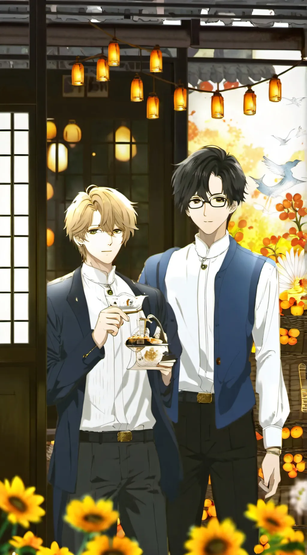 ai character: Nathan et Jordy background