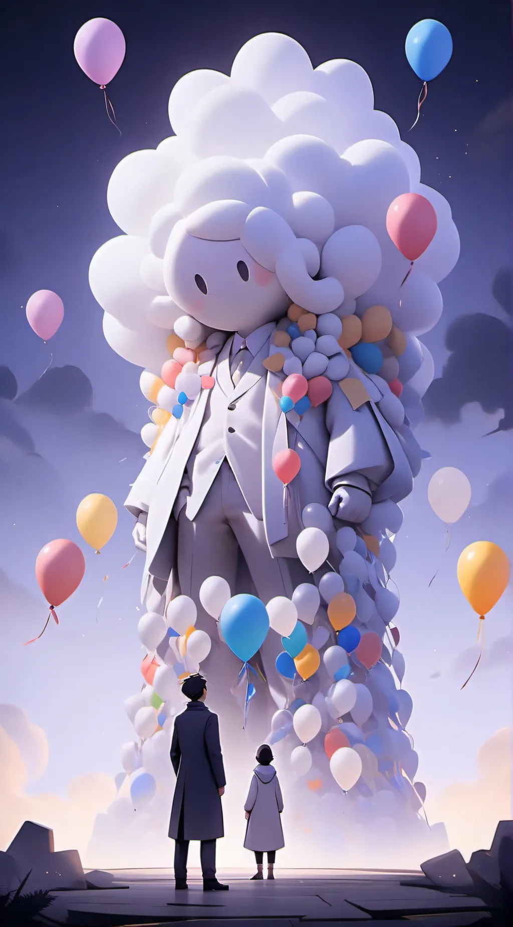 ai character: Parade Balloon  background