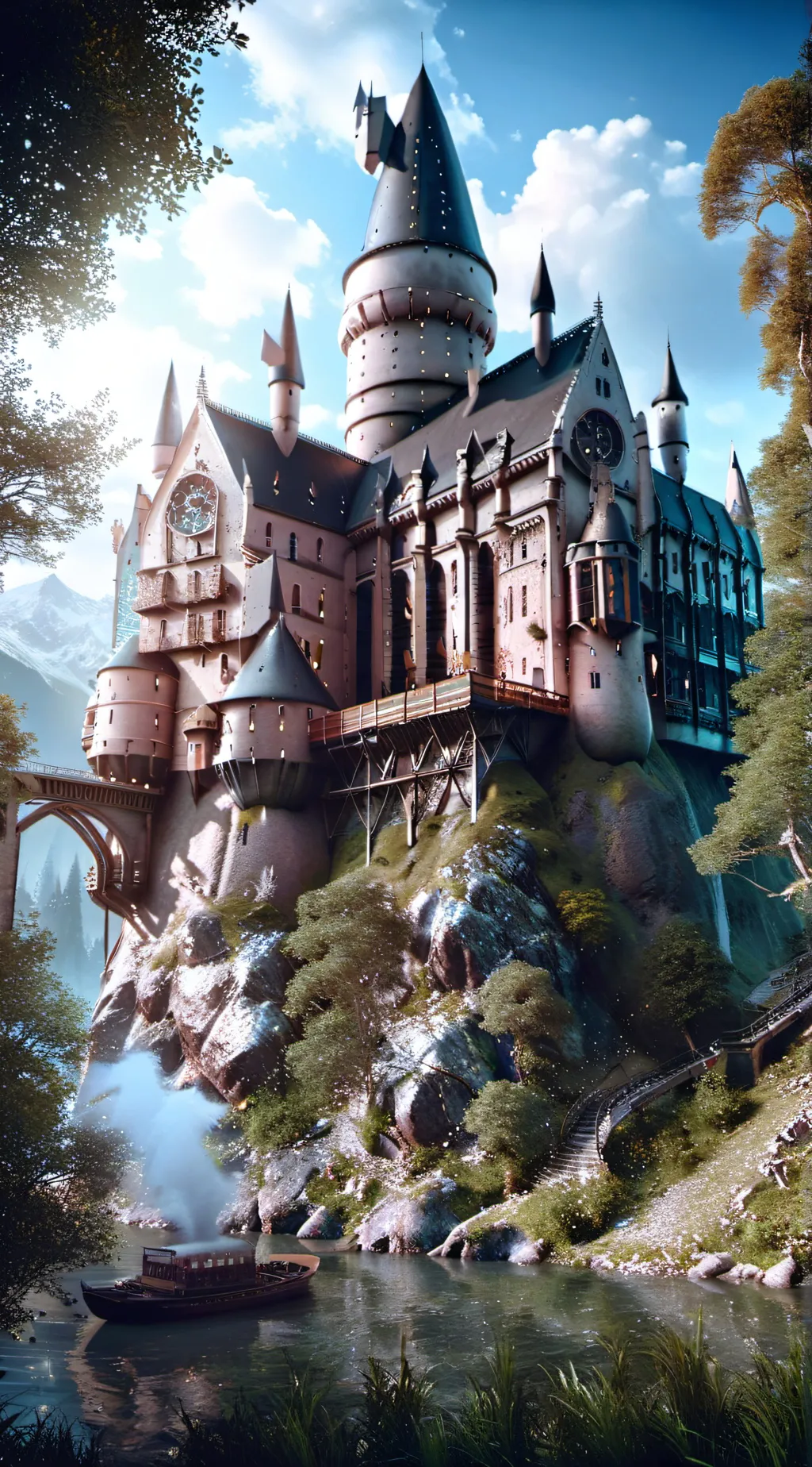 ai character: Fat hogwarts background