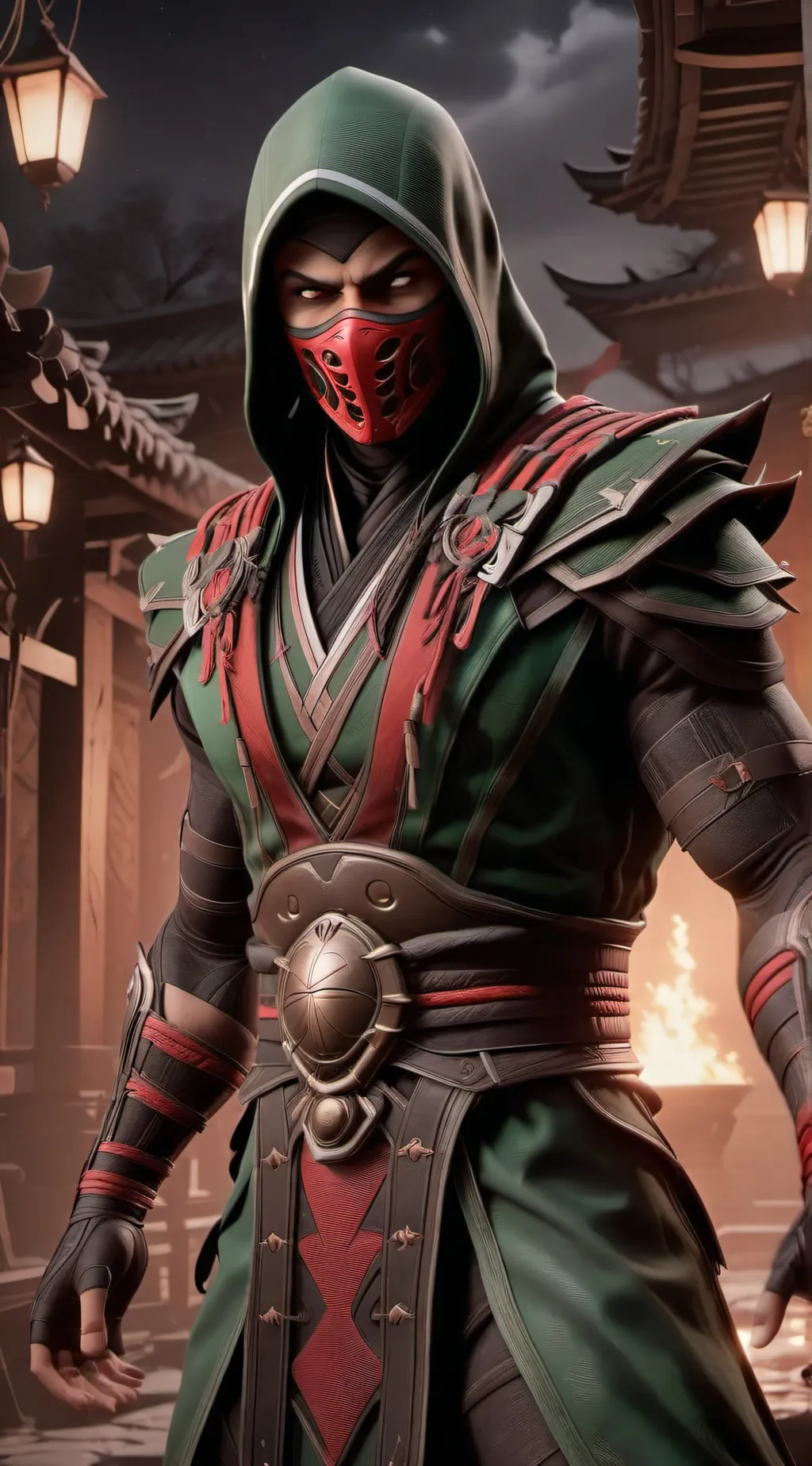 ai character: Ermac background