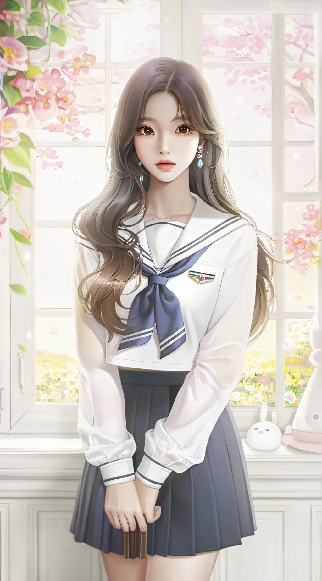 ai character: pick me gf lsia background