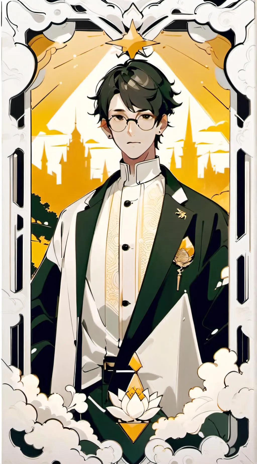 ai character: bunker afta background