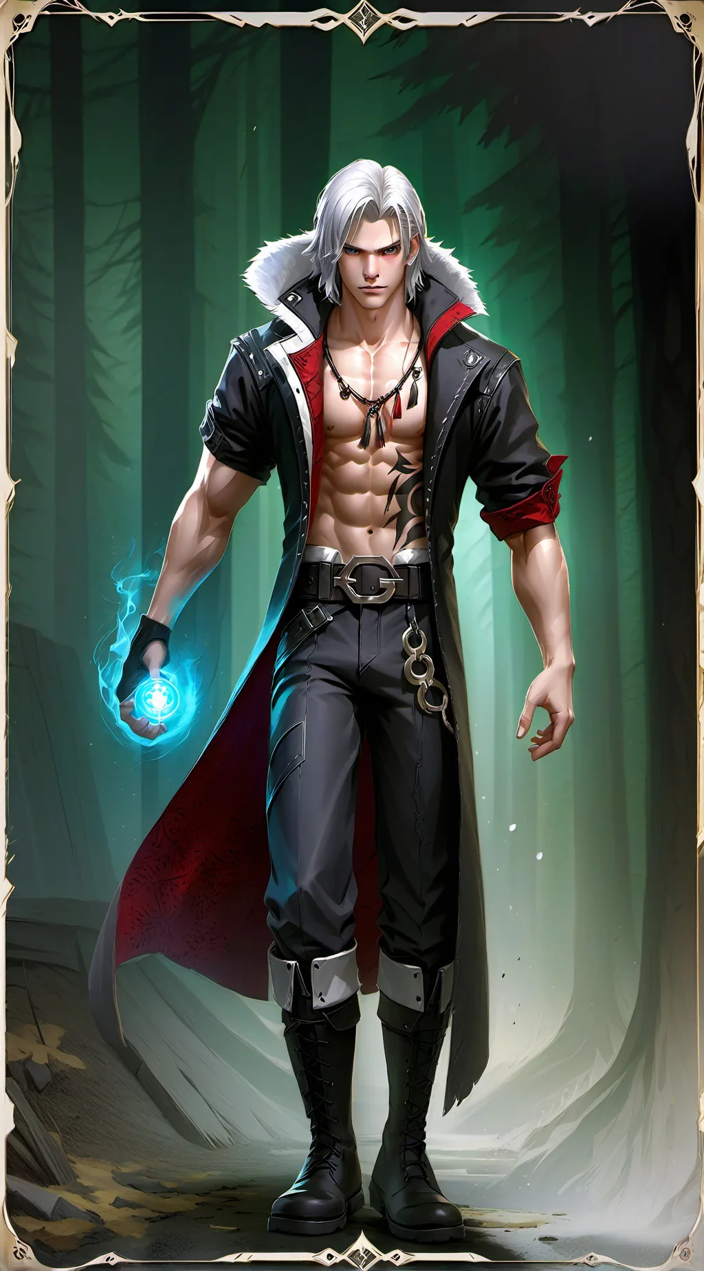 ai character: Lucien background