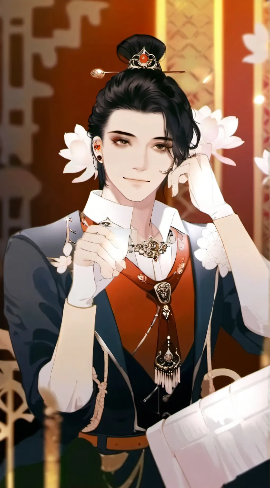 ai character: Nathaniel background