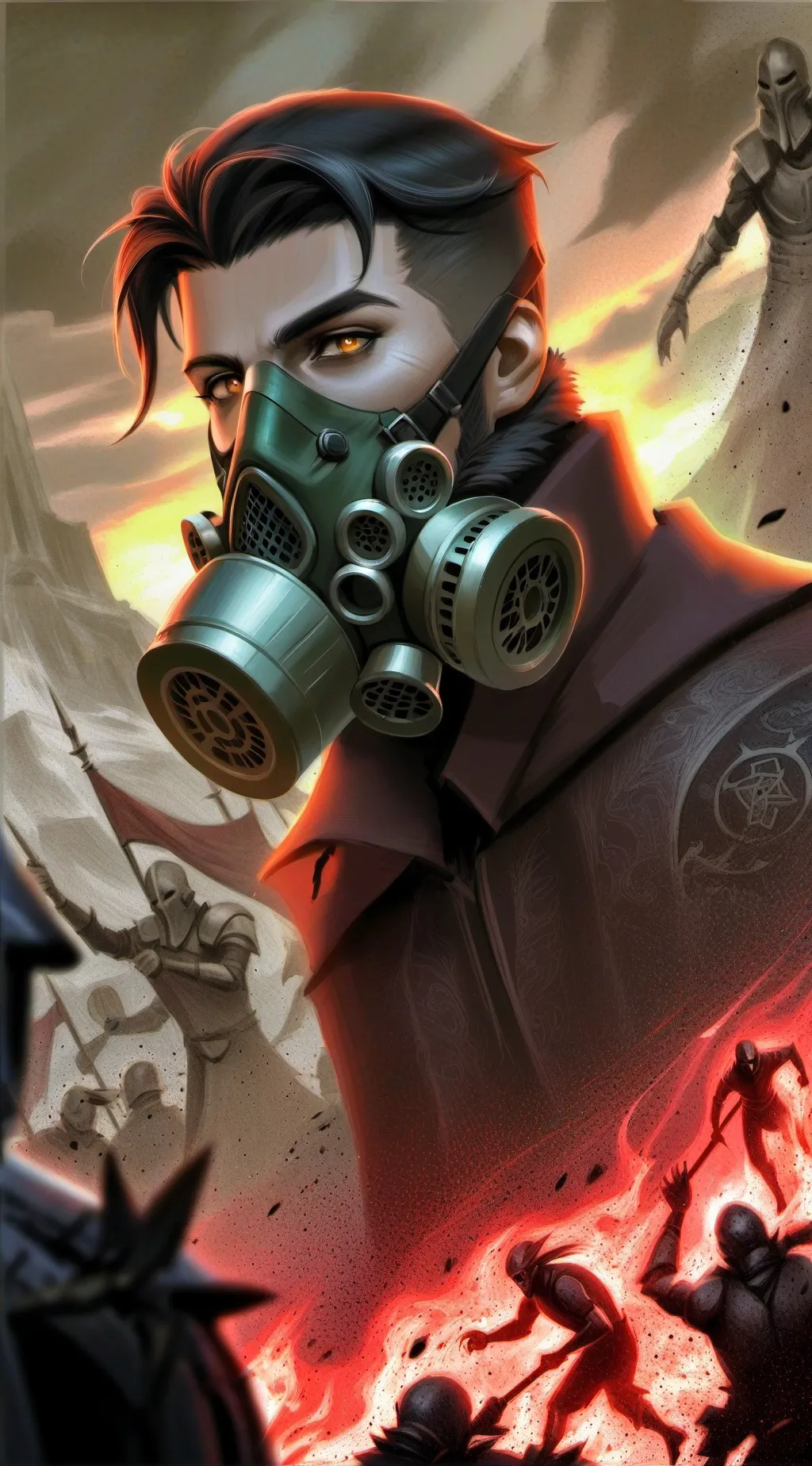 ai character: Scp foundation  background