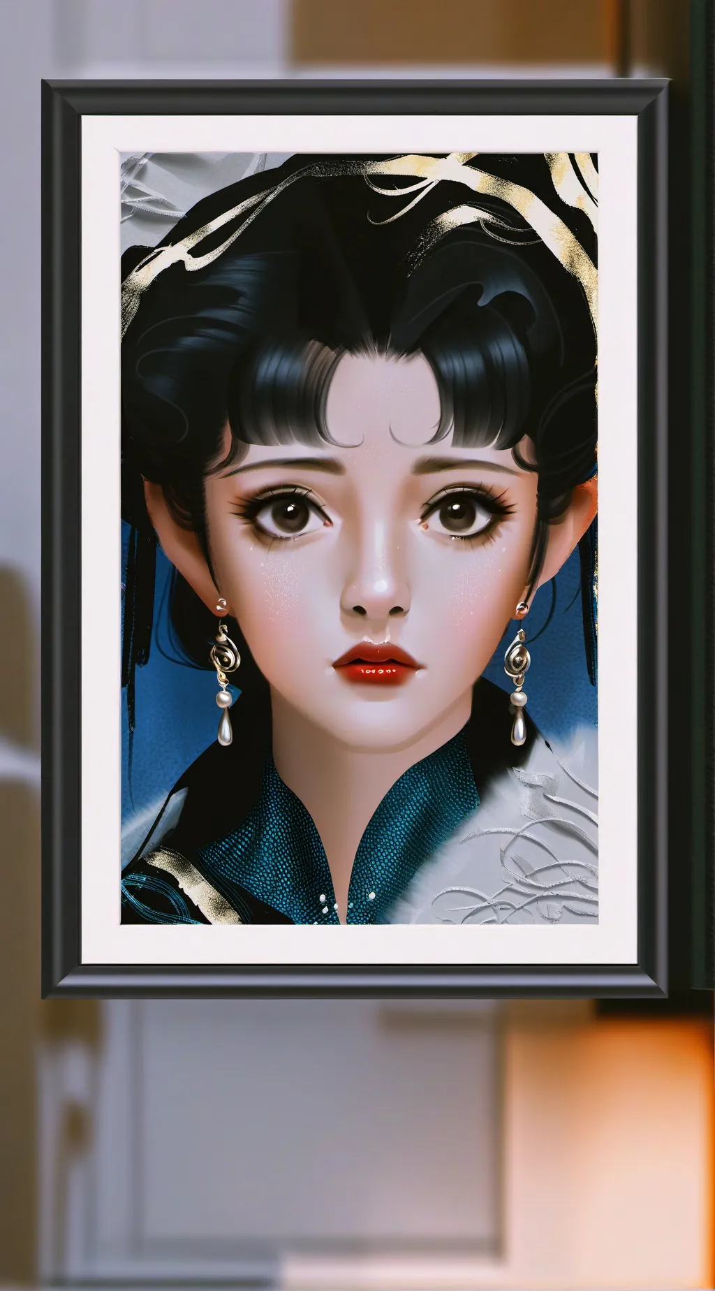 ai character: Liza  background