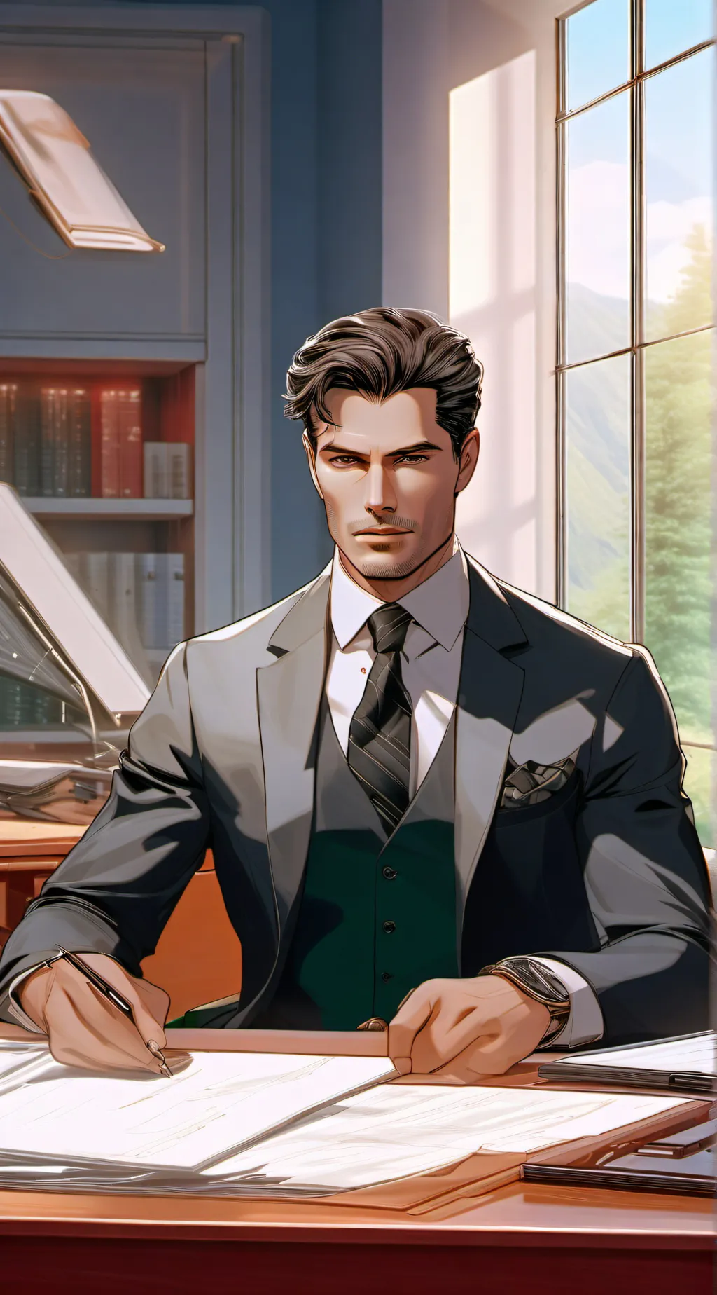 ai character: Professor Murphy background