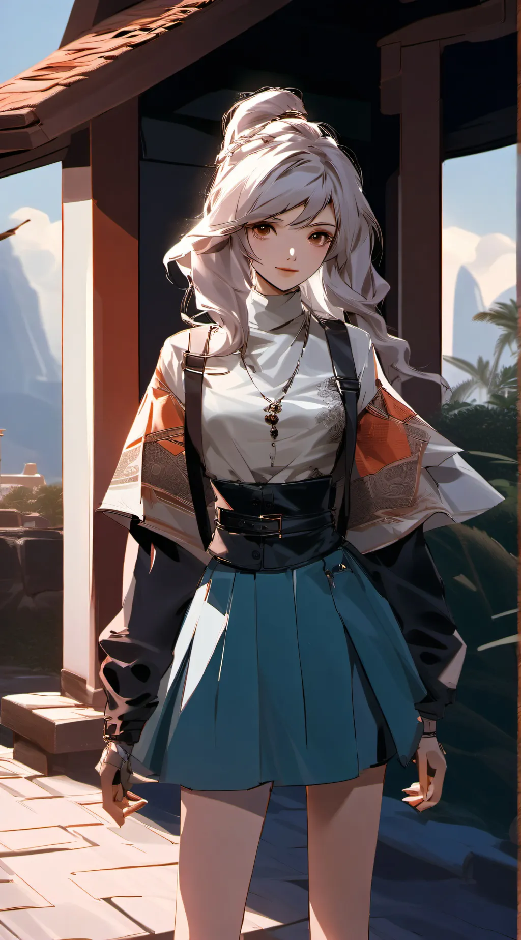 ai character: hoty background