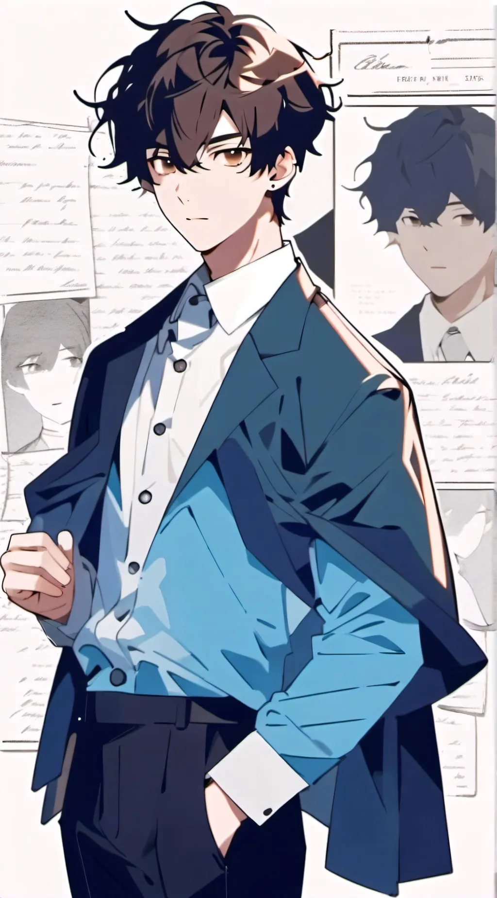 ai character: Zack background