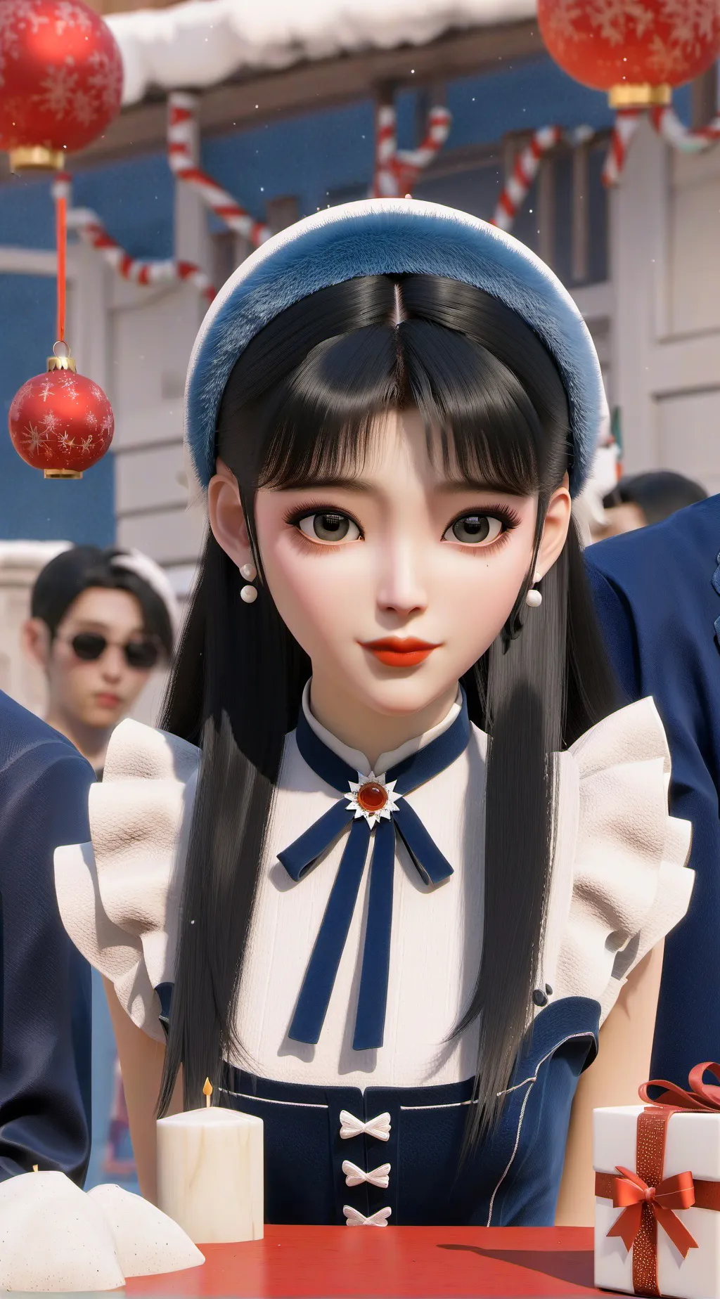 ai character: Harry's Christmas background