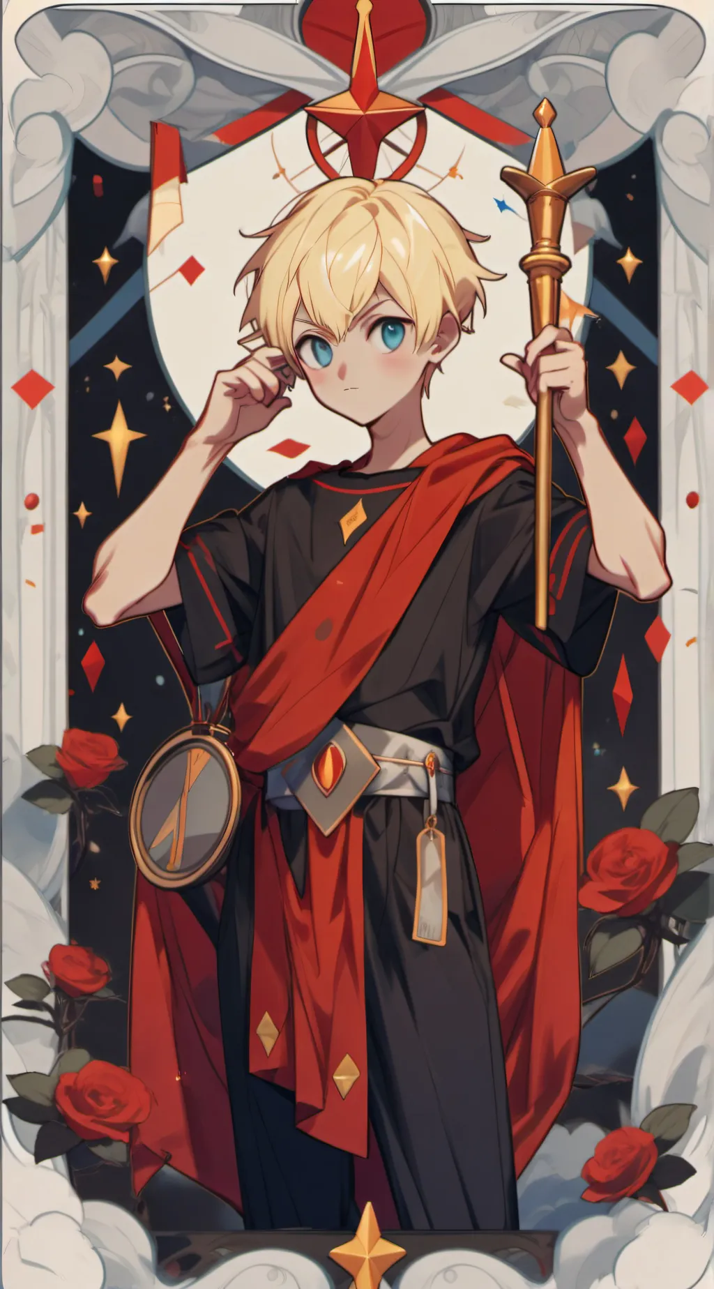 ai character: Octavian Pjo background