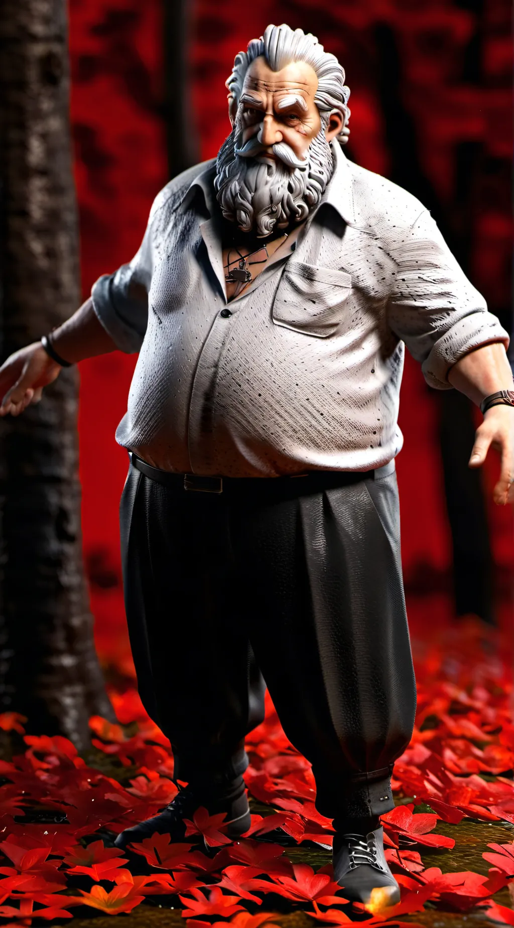 ai character: 80% of furries background