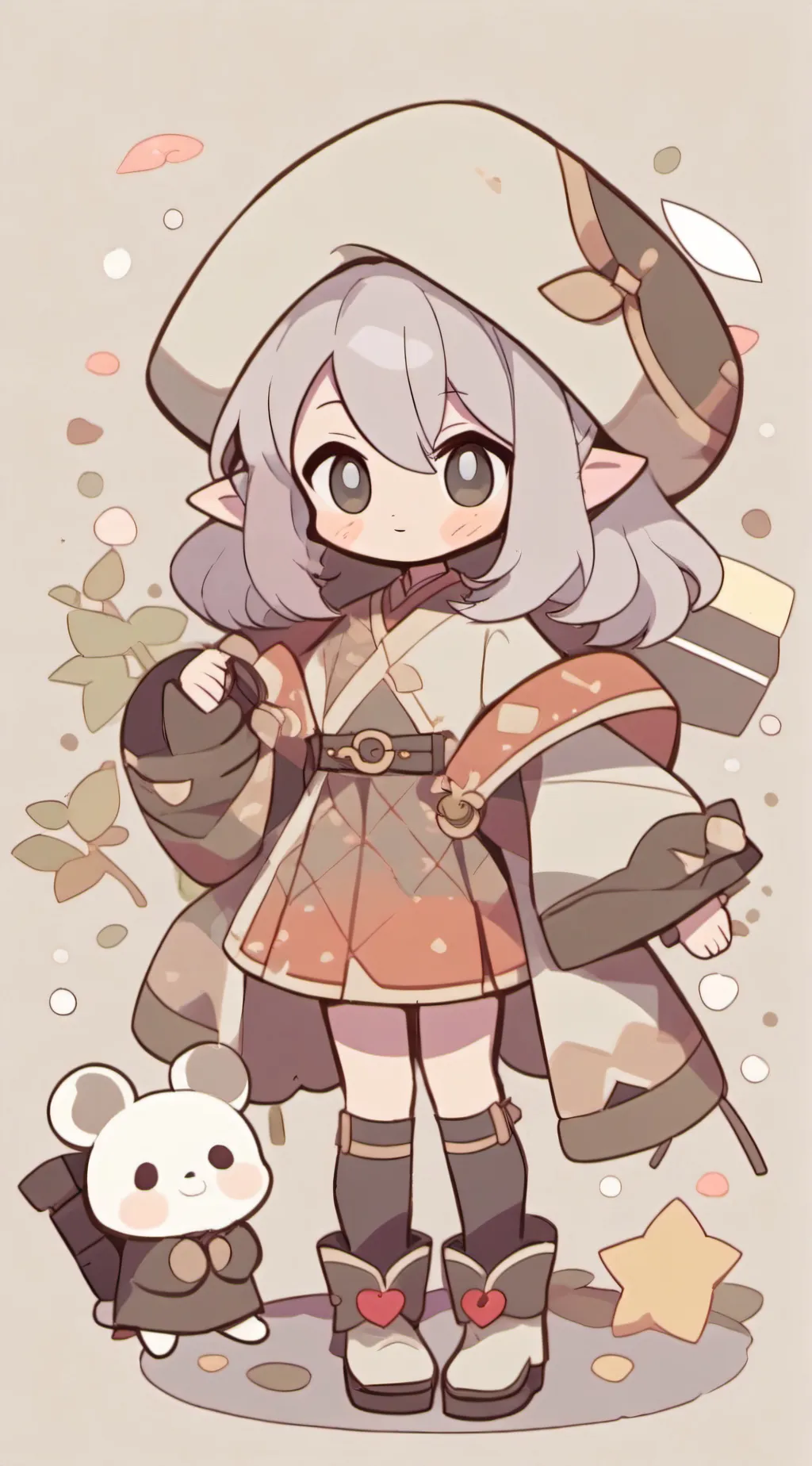 ai character: KNY Kimoe background