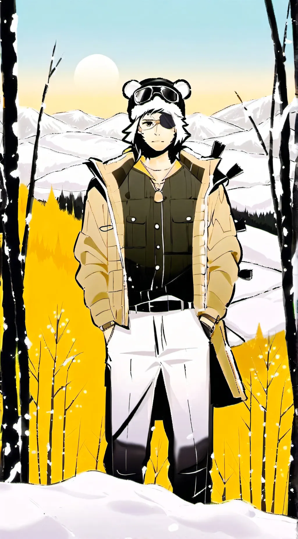 ai character: adam background