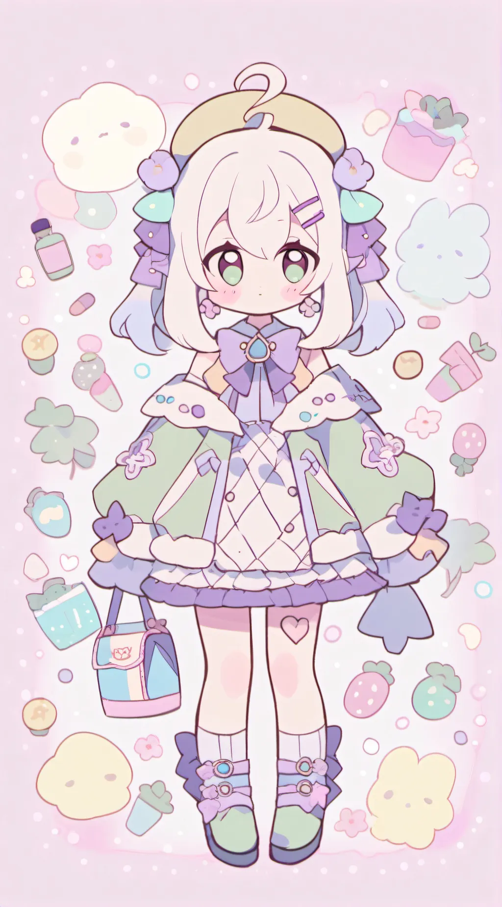 ai character: CH pick me background